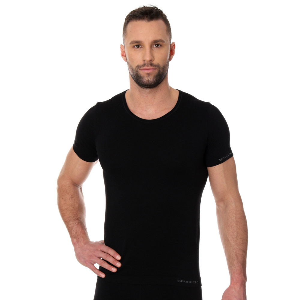 koszulka męska czarny T-Shirt SS00990